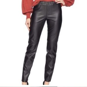 Michael Kors Black Faux Leather Pants